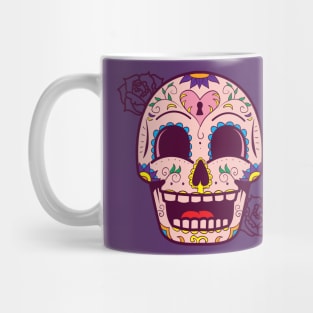 Flower Skull Mug